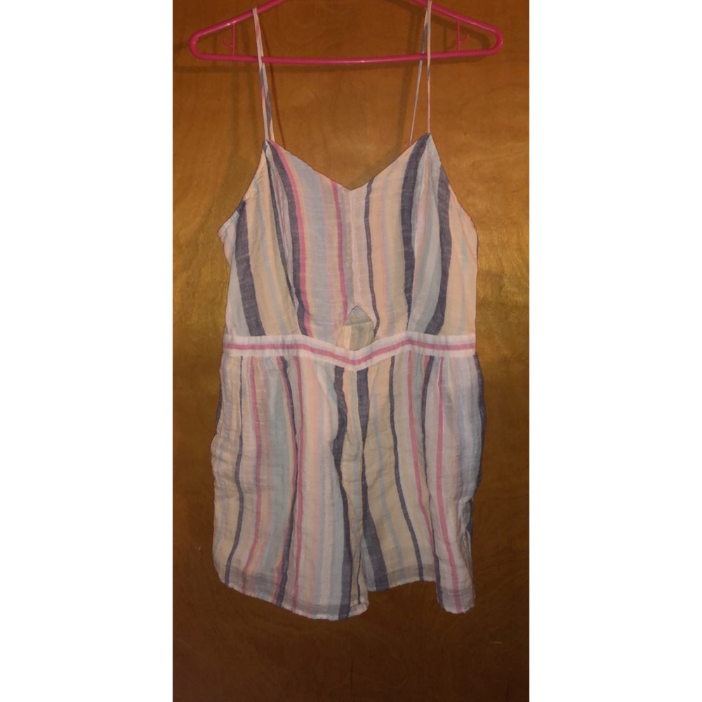 Pastel Striped Romper